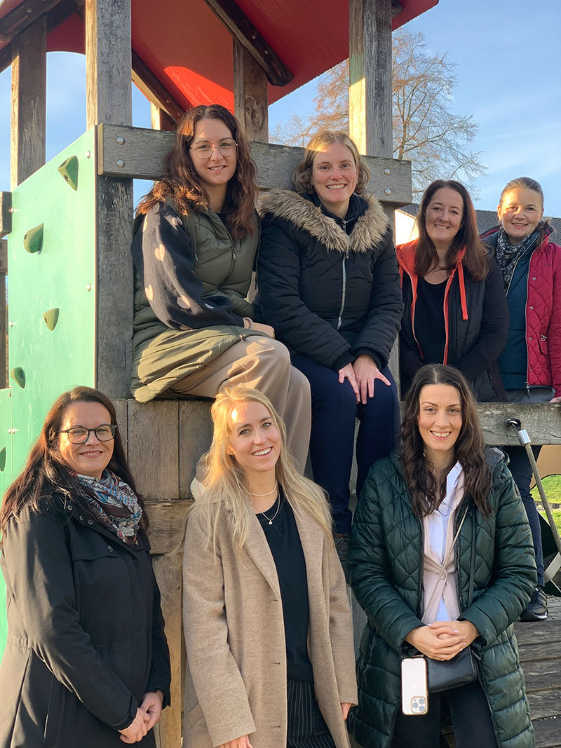 Gruppenbild des Elternbeirats des Kindergartens Am Kornfeld